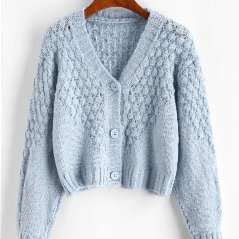 Light Blue Cardigan